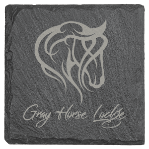 Slate coaster